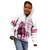Kentucky Horses Racing Kid Hoodie Jockey Drawing Style Pink Out Color - Wonder Print Shop