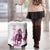 Kentucky Horses Racing Luggage Cover Jockey Drawing Style Pink Out Color - Wonder Print Shop