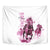 Kentucky Horses Racing Tapestry Jockey Drawing Style Pink Out Color - Wonder Print Shop