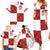 Custom Croatia Football Family Matching Summer Maxi Dress and Hawaiian Shirt Checkered Ones Sport Grunge Style
