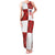 Custom Croatia Football Family Matching Tank Maxi Dress and Hawaiian Shirt Checkered Ones Sport Grunge Style