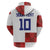 Custom Croatia Football Hoodie Checkered Ones Sport Grunge Style