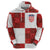 Custom Croatia Football Hoodie Checkered Ones Sport Grunge Style