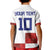 Custom Croatia Football Kid Polo Shirt Checkered Ones Sport Grunge Style