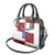 Custom Croatia Football Shoulder Handbag Checkered Ones Sport Grunge Style