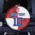 Custom Croatia Football Spare Tire Cover Checkered Ones Sport Grunge Style