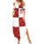 Custom Croatia Football Summer Maxi Dress Checkered Ones Sport Grunge Style