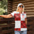 Custom Croatia Football Women Polo Shirt Checkered Ones Sport Grunge Style