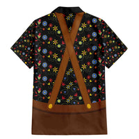 Traditional German Costume - Lederhosen and Soft Pretzel Family Matching Mermaid Dress and Hawaiian Shirt Folk Floral Pattern Style