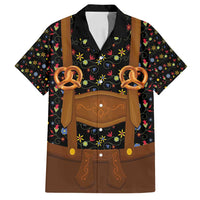 Traditional German Costume - Lederhosen and Soft Pretzel Family Matching Tank Maxi Dress and Hawaiian Shirt Folk Floral Pattern Style