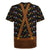 Traditional German Costume - Lederhosen and Soft Pretzel Rugby Jersey Folk Floral Pattern Style