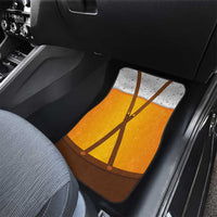 Traditional German Costume - Lederhosen and Soft Pretzel Car Mats Oktoberfest Beer Head Funny Style