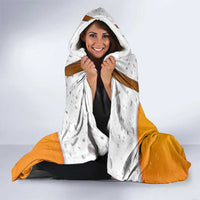 Traditional German Costume - Lederhosen and Soft Pretzel Hooded Blanket Oktoberfest Beer Head Funny Style