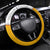 Traditional German Costume - Lederhosen and Soft Pretzel Steering Wheel Cover Oktoberfest Beer Head Funny Style