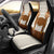 Traditional German Costume - Lederhosen and Soft Pretzel Car Seat Cover Old Vintage Bavarian Pattern