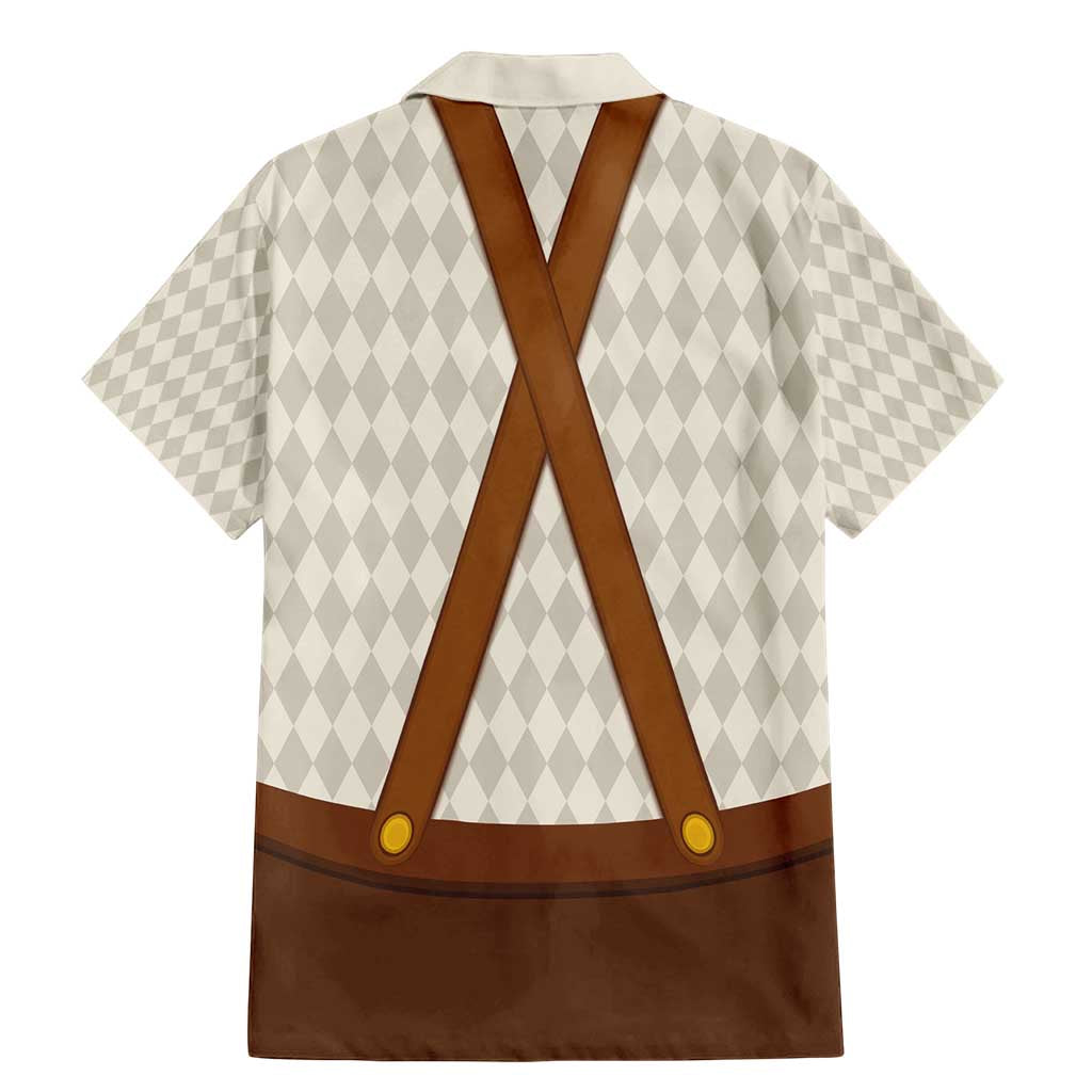 Traditional German Costume - Lederhosen and Soft Pretzel Family Matching Mermaid Dress and Hawaiian Shirt Old Vintage Bavarian Pattern