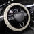Traditional German Costume - Lederhosen and Soft Pretzel Steering Wheel Cover Old Vintage Bavarian Pattern