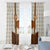 Traditional German Costume - Lederhosen and Soft Pretzel Window Curtain Old Vintage Bavarian Pattern