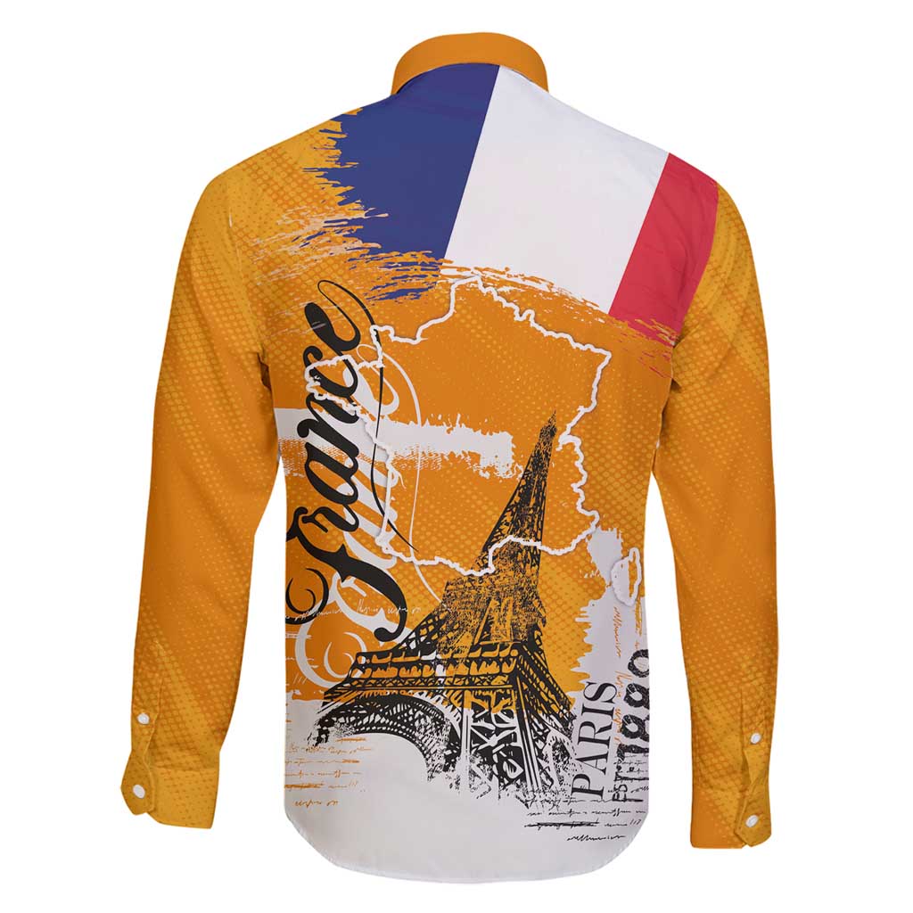 Bastille Day Family Matching Puletasi and Hawaiian Shirt France Typography Art Grunge Style