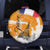 Bastille Day Spare Tire Cover France Typography Art Grunge Style