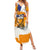 Bastille Day Summer Maxi Dress France Typography Art Grunge Style