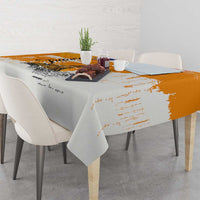 Bastille Day Tablecloth France Typography Art Grunge Style