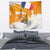 Bastille Day Tapestry France Typography Art Grunge Style
