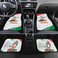 Italian National Day Car Mats Festa della Repubblica-The Colosseum Grunge Style