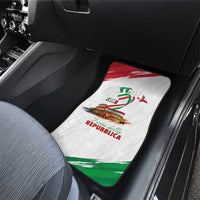 Italian National Day Car Mats Festa della Repubblica-The Colosseum Grunge Style