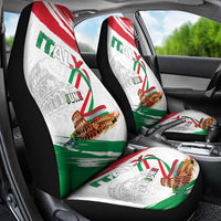 Italian National Day Car Seat Cover Festa della Repubblica-The Colosseum Grunge Style