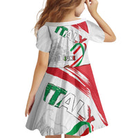 Italian National Day Family Matching Off Shoulder Short Dress and Hawaiian Shirt Festa della Repubblica-The Colosseum Grunge Style