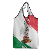 Italian National Day Grocery Bag Festa della Repubblica-The Colosseum Grunge Style