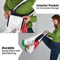 Italian National Day Grocery Bag Festa della Repubblica-The Colosseum Grunge Style