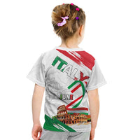 Italian National Day Kid T Shirt Festa della Repubblica-The Colosseum Grunge Style