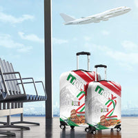 Italian National Day Luggage Cover Festa della Repubblica-The Colosseum Grunge Style