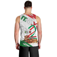 Italian National Day Men Tank Top Festa della Repubblica-The Colosseum Grunge Style