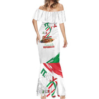 Italian National Day Mermaid Dress Festa della Repubblica-The Colosseum Grunge Style