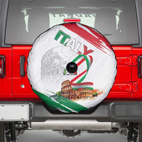 Italian National Day Spare Tire Cover Festa della Repubblica-The Colosseum Grunge Style
