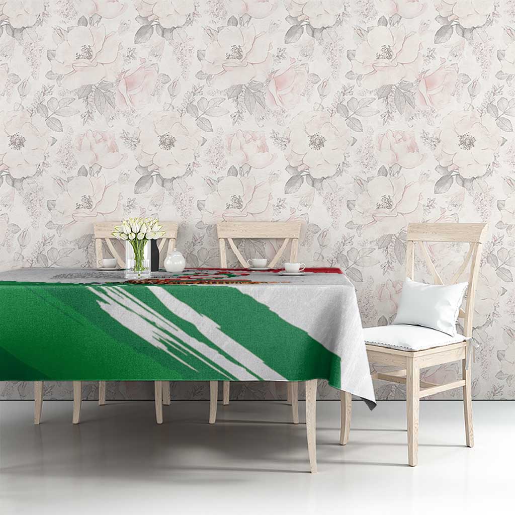 Italian National Day Tablecloth Festa della Repubblica-The Colosseum Grunge Style