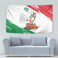 Italian National Day Tapestry Festa della Repubblica-The Colosseum Grunge Style