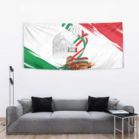 Italian National Day Tapestry Festa della Repubblica-The Colosseum Grunge Style