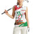 Italian National Day Women Sleeveless Polo Shirt Festa della Repubblica-The Colosseum Grunge Style