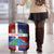 Haiti and Dominican Republic Luggage Cover Hispaniola with Emblems and Flag Style