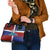Haiti and Dominican Republic Shoulder Handbag Hispaniola with Emblems and Flag Style