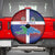 Haiti and Dominican Republic Spare Tire Cover Hispaniola with Emblems and Flag Style