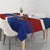 Haiti and Dominican Republic Tablecloth Hispaniola with Emblems and Flag Style