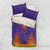 Haiti Choeblack Dashiki Style Bedding Set Blue Color