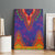 Haiti Choeblack Dashiki Style Canvas Wall Art Blue Color