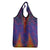 Haiti Choeblack Dashiki Style Grocery Bag Blue Color