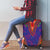 Haiti Choeblack Dashiki Style Luggage Cover Blue Color
